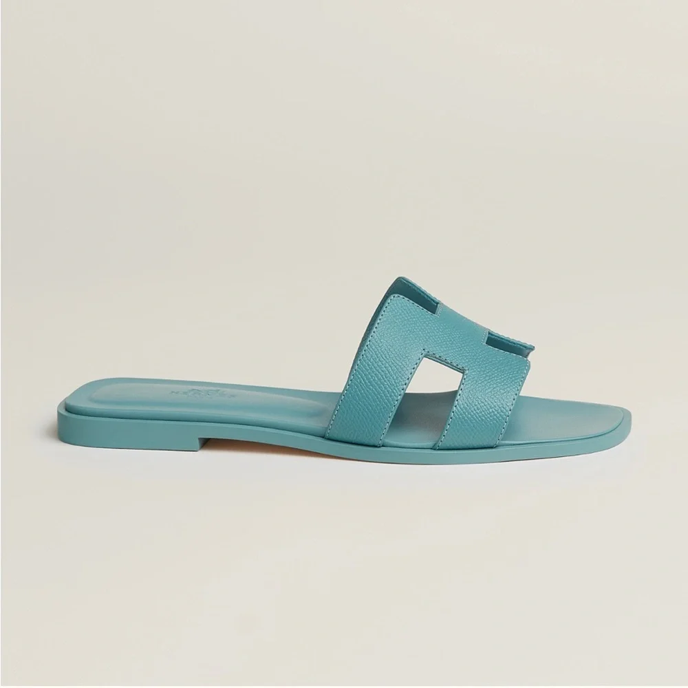 Hermes Oran Slipper Slide H Sandal - Picture 3 of 5